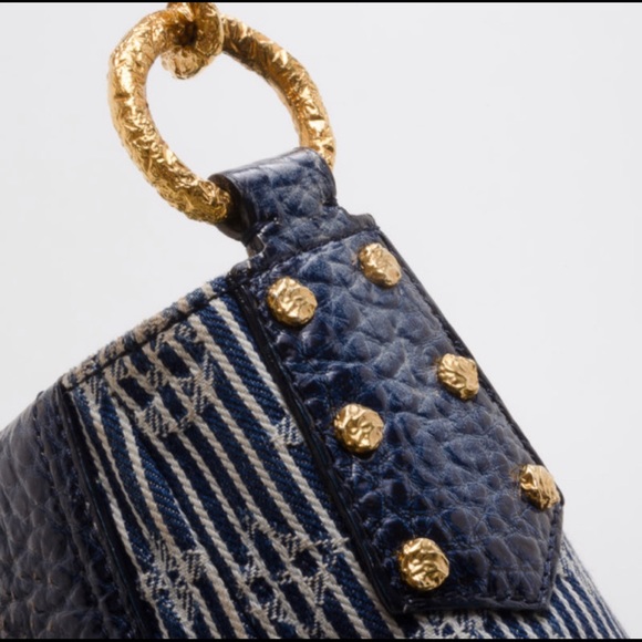 💙🥂🎉LV Leather & Denim Stripes Corsaire🎉🥂💙 - Picture 13 of 16